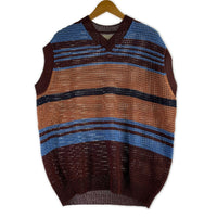 ニット 24SS BORDER MESH KNIT VEST 2