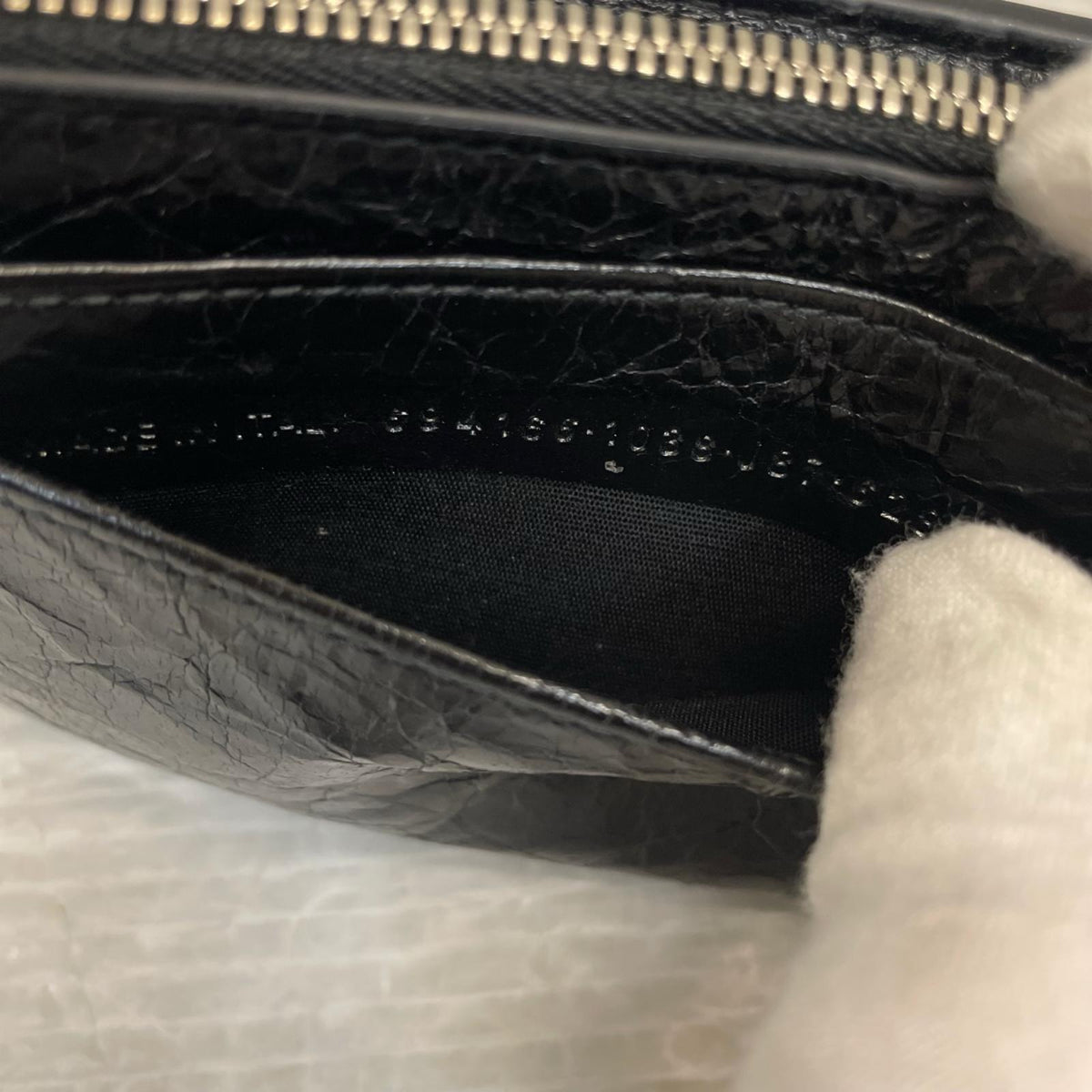 BALENCIAGA CASH バーティカル 二つ折りカードホルダー