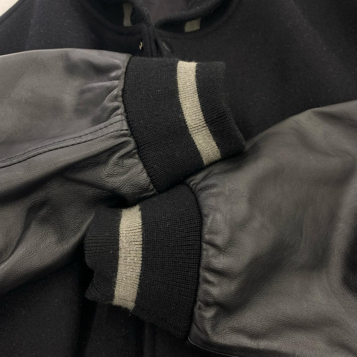 ジャケット graphpaper Scale Off Melton Stadium Jacket 1 ブラック 1 ブラック