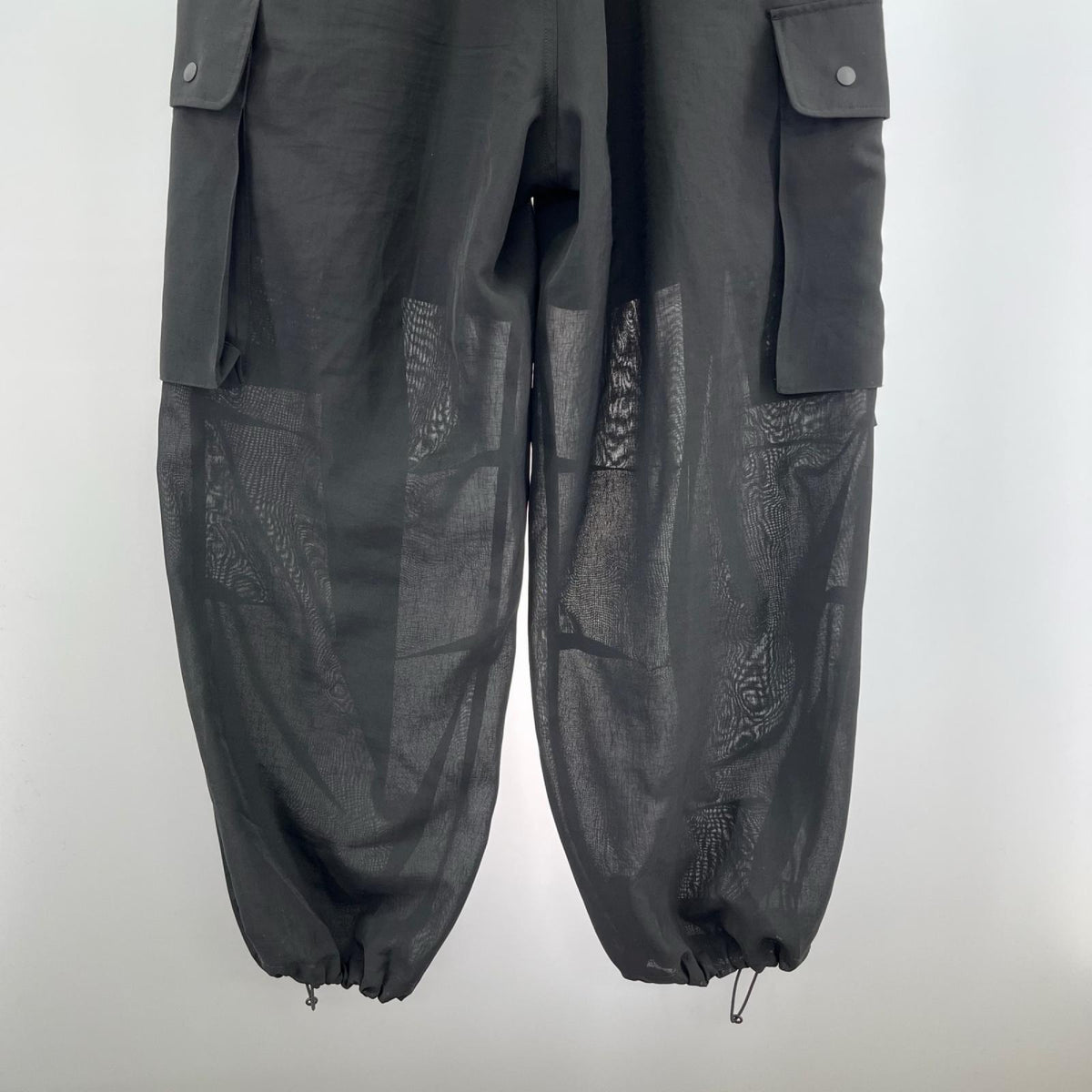 パンツ CHIFFON CARGO PANTS XL ブラック