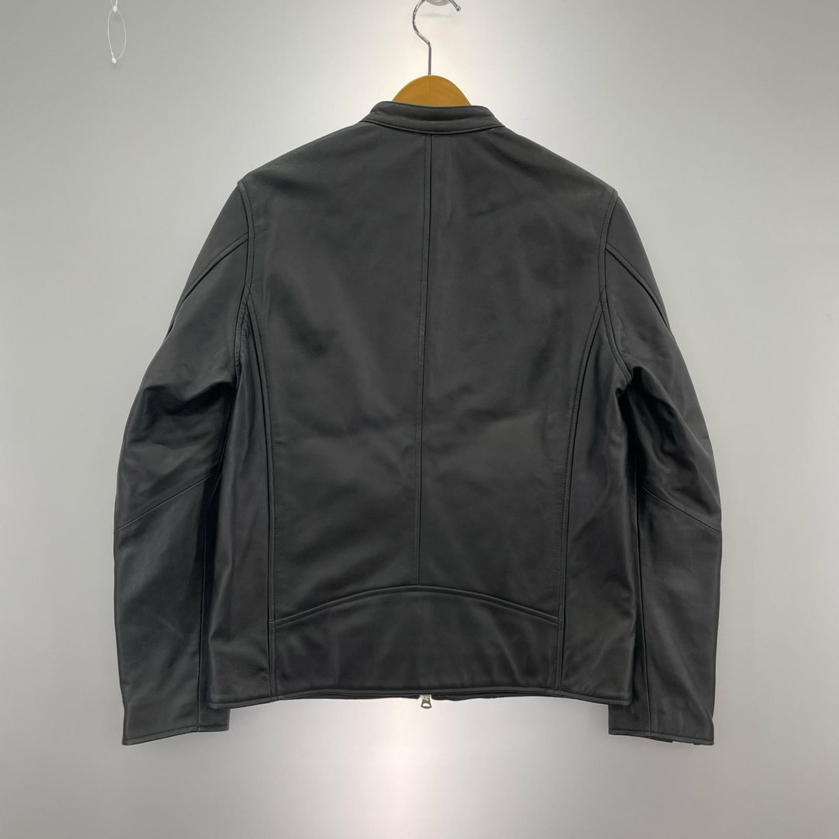 ライダースジャケット SLICK ラムレザーシングル 黒 (1) 1 ブラック