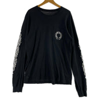 長袖Tシャツ CHROME HEARTS 長袖Tシャツ・カットソー L ブラック