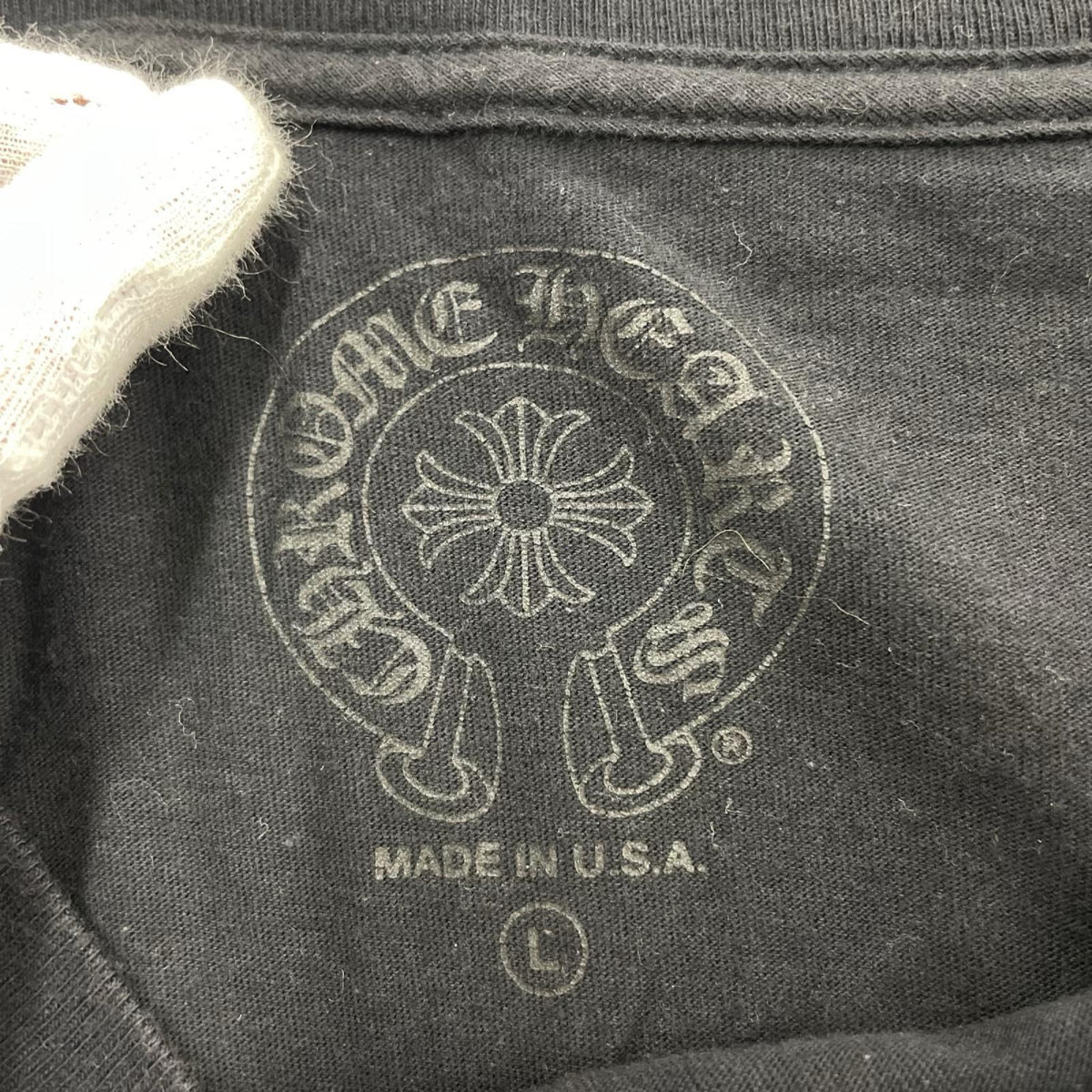 長袖Tシャツ CHROME HEARTS 長袖Tシャツ・カットソー L ブラック