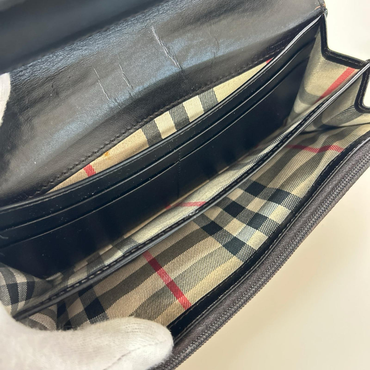 長財布 BURBERRY 長財布 ブラック