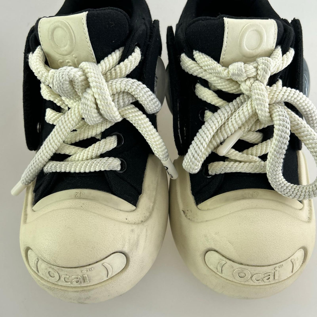 スニーカー Ocai SMILE ローカットスニーカー 26.5 ブラック 26.5cm (US8 1/2 UK8 EU43) ブラック