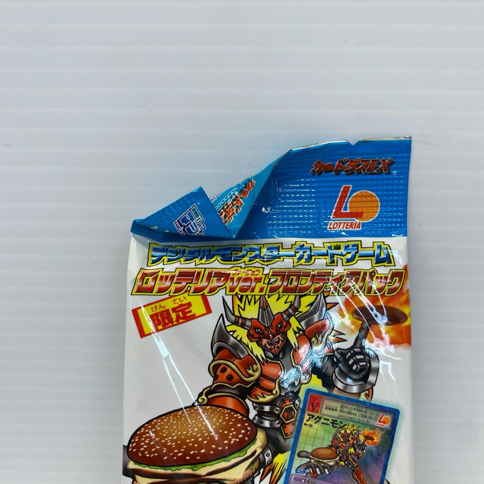 デジモンカードゲーム ロッテリアver. フロンティアパック ボックス デジタルモンスター フィギュア/グッズ