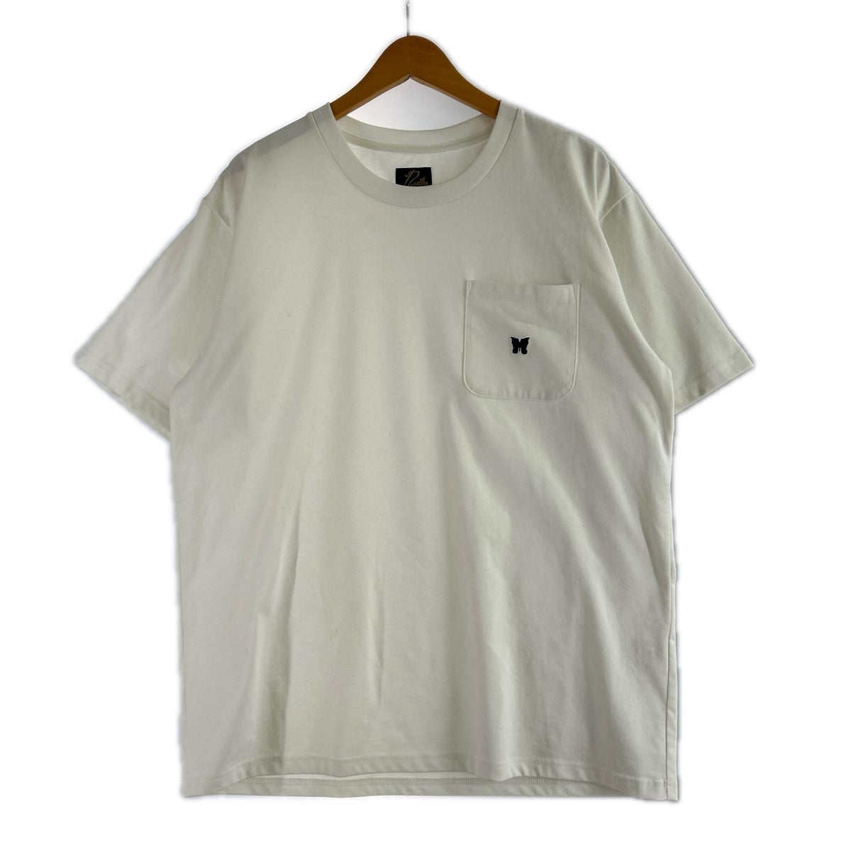 半袖Tシャツ 半袖ポケットTシャツ 白 S ホワイト