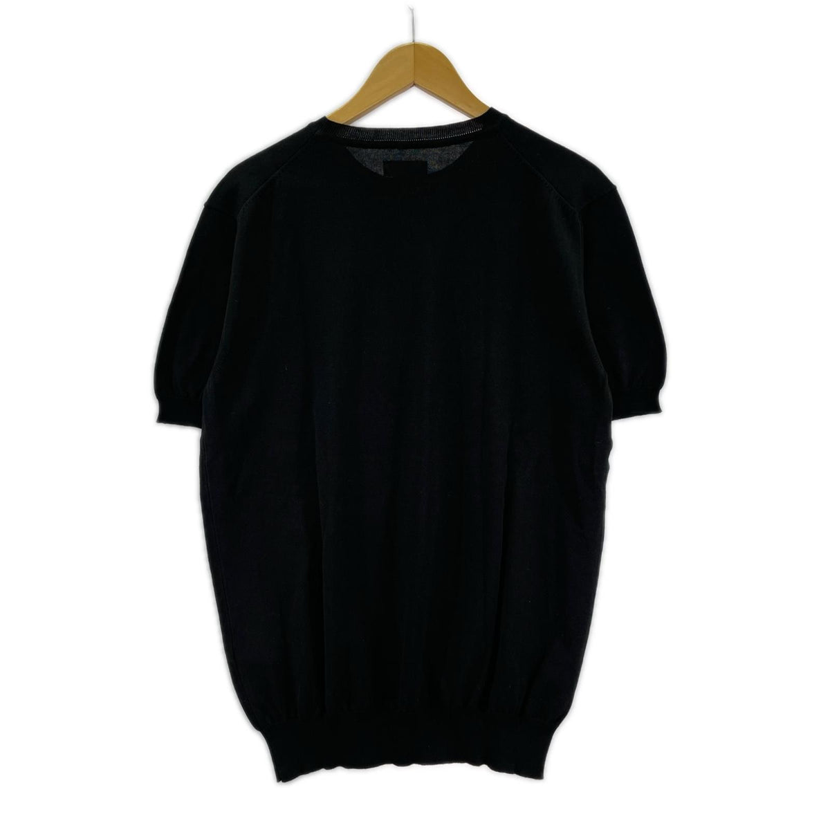 ニット KNIT TEE 黒 (L) L ブラック