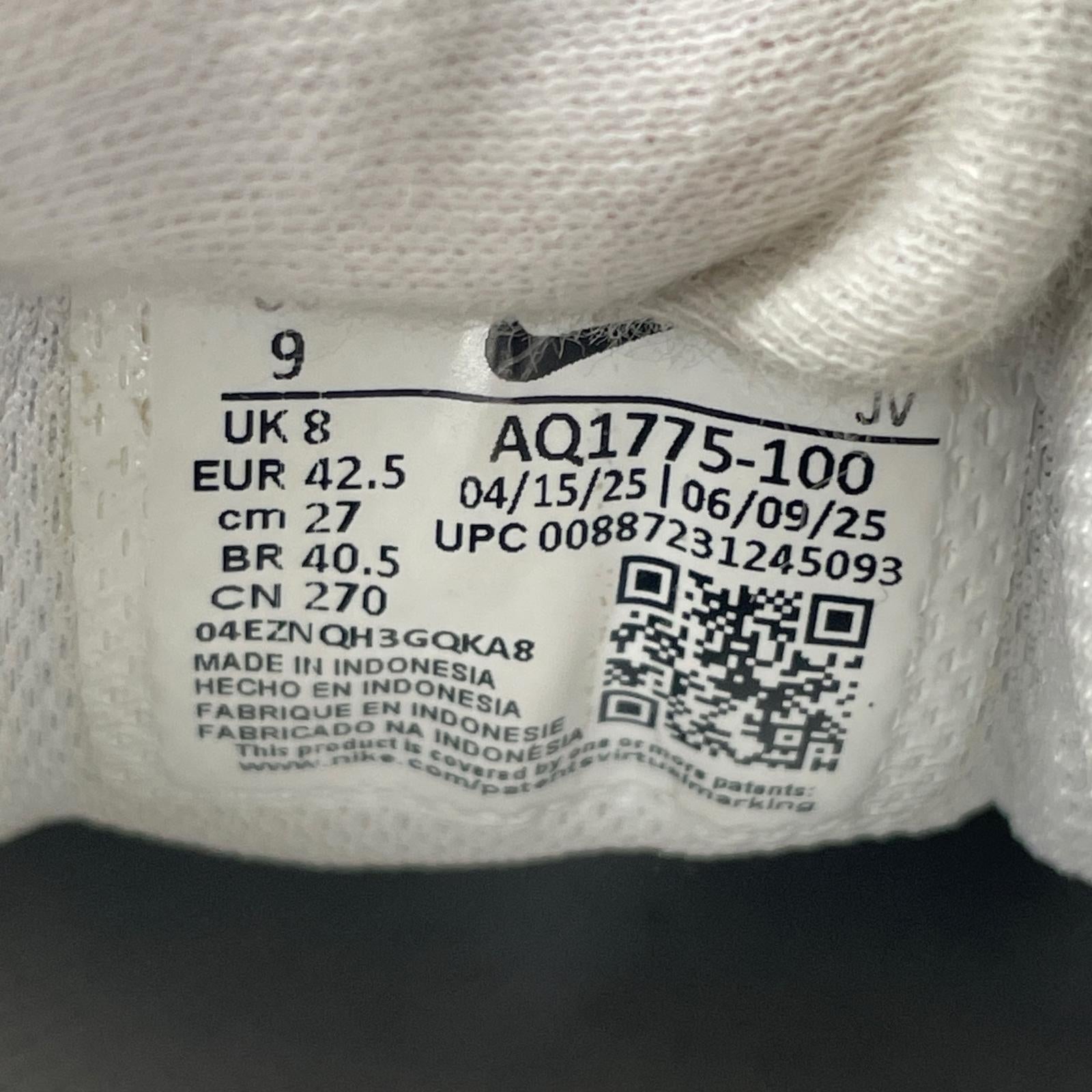 スニーカー 27.0cm AQ1775-100 27cm (US9 UK8 1/2 EU44) ホワイト