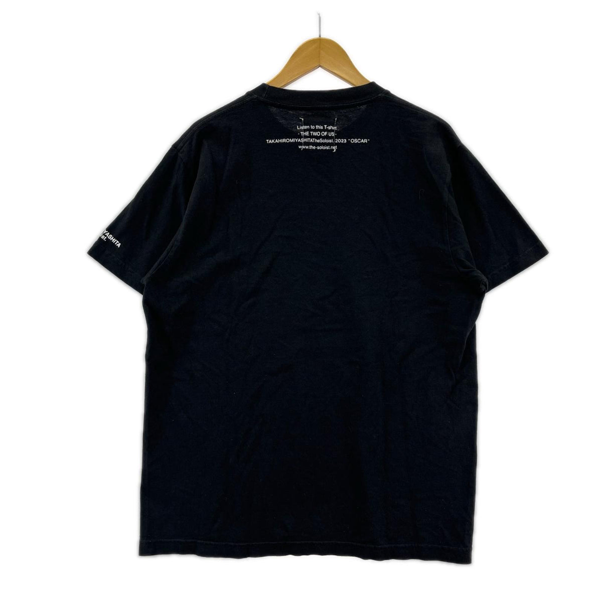 半袖Tシャツ The soloist オスカー Tee M ブラック