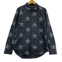 長袖シャツ 20SS DISCHARGE STAR WESTERN 2) 2 ブラック