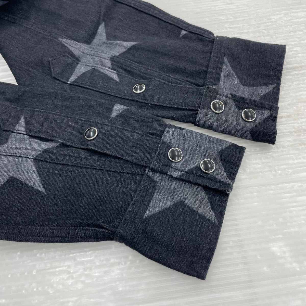 長袖シャツ 20SS DISCHARGE STAR WESTERN 2) 2 ブラック