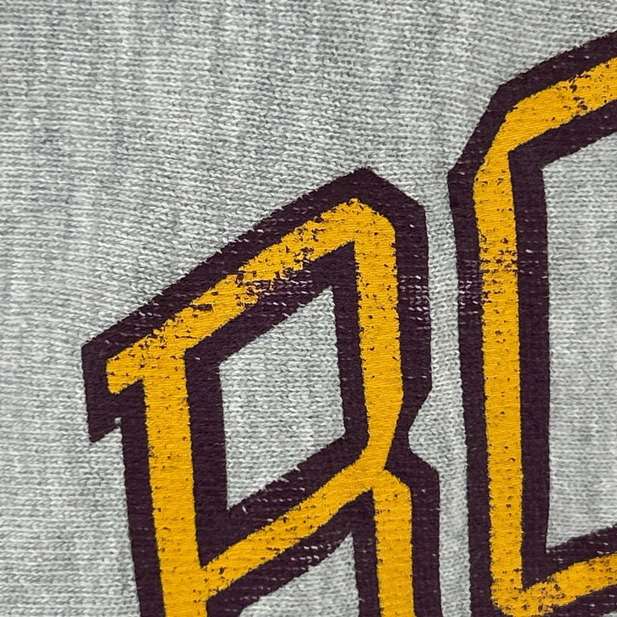 スウェット 80s USA製 トリコタグ BOSTON PRINT SWEATSHIRT L グレー