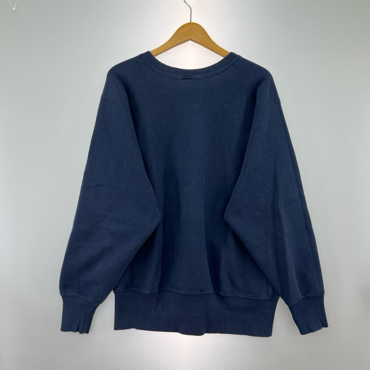 スウェット 90s USA製 REVERSE WEAVE DELAWARE L NAVY L ネイビー
