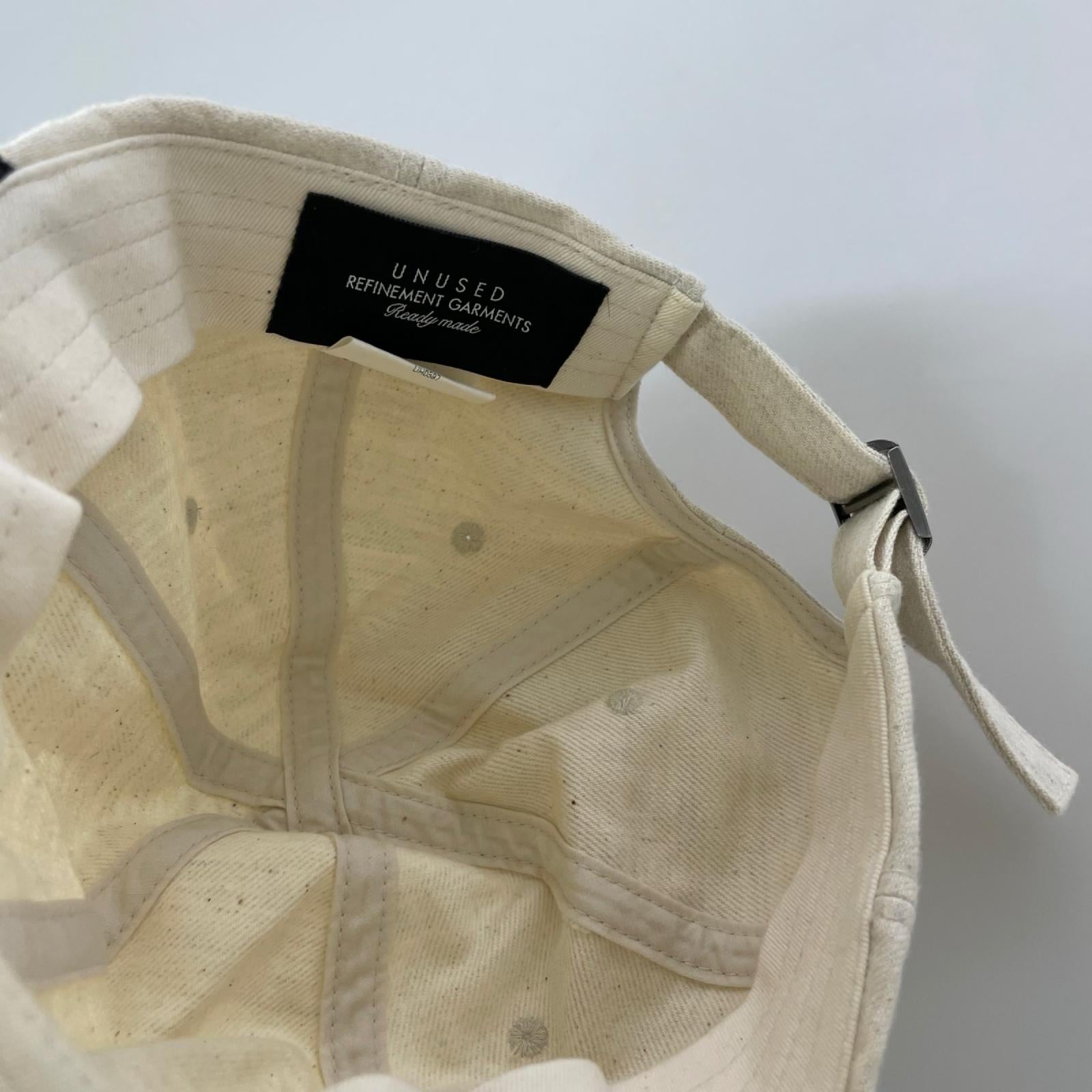 キャップ 23SS 10oz Denim Cap S ホワイト
