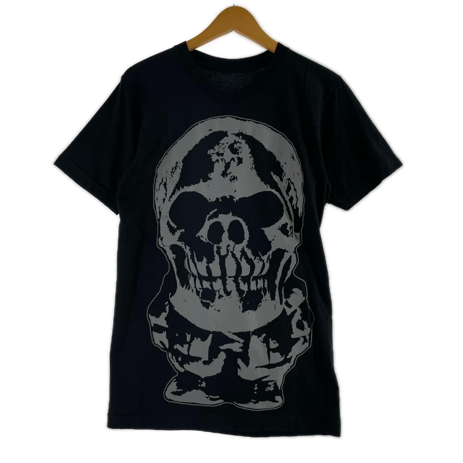 半袖Tシャツ FOTI スカルプリンント s S ブラック