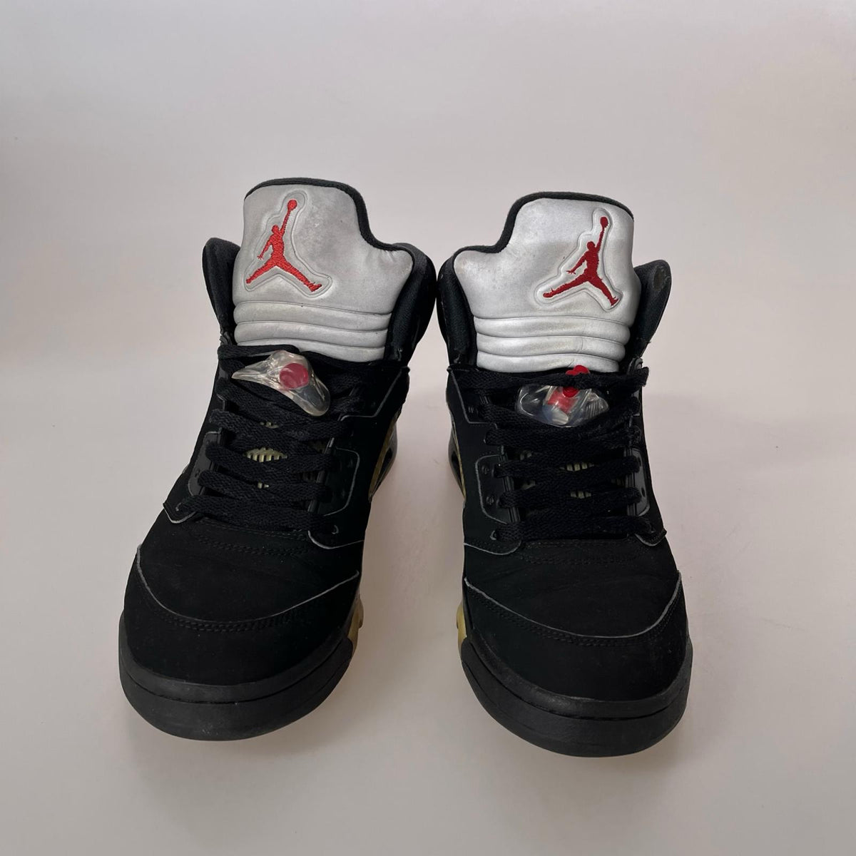 スニーカー Air Jordan 5 Retro OG Black/Fire Red 845035-003 (27cm) 27cm (US9 UK8 1/2 EU44) ブラック
