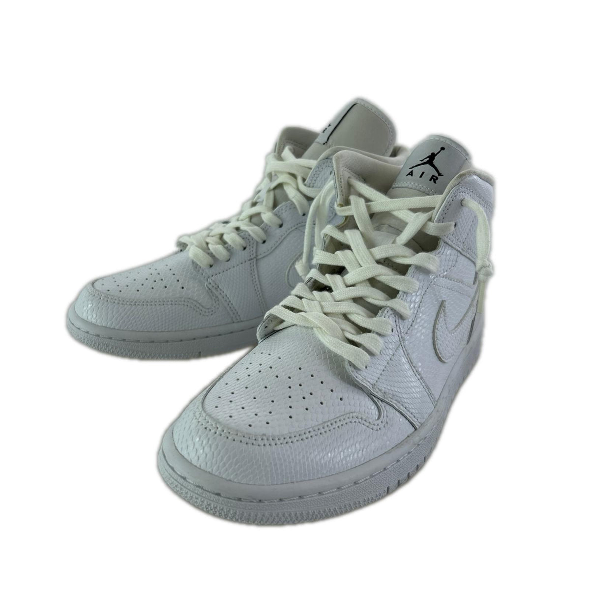スニーカー Air Joradan 1 Snake Skin 26cm WHT 26cm (US8 UK7 1/2 EU42) ホワイト