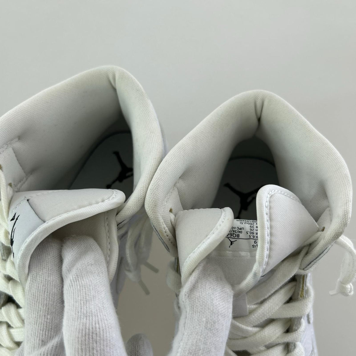 スニーカー Air Joradan 1 Snake Skin 26cm WHT 26cm (US8 UK7 1/2 EU42) ホワイト