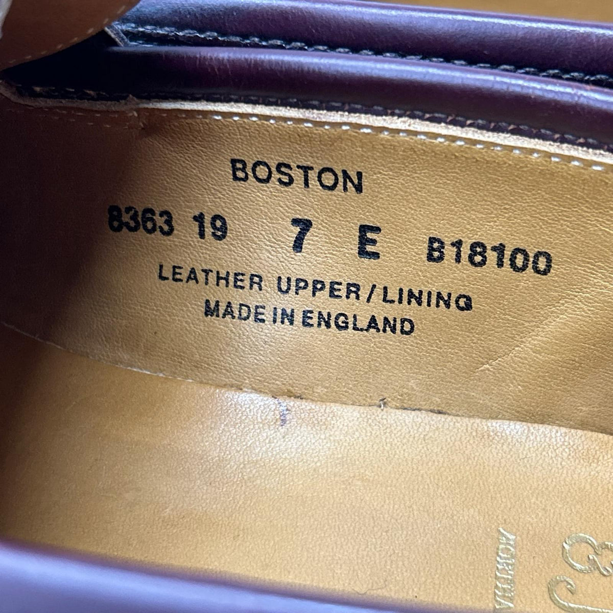 シューズ BOSTON コインローファー ブラウン 7 ブラウン