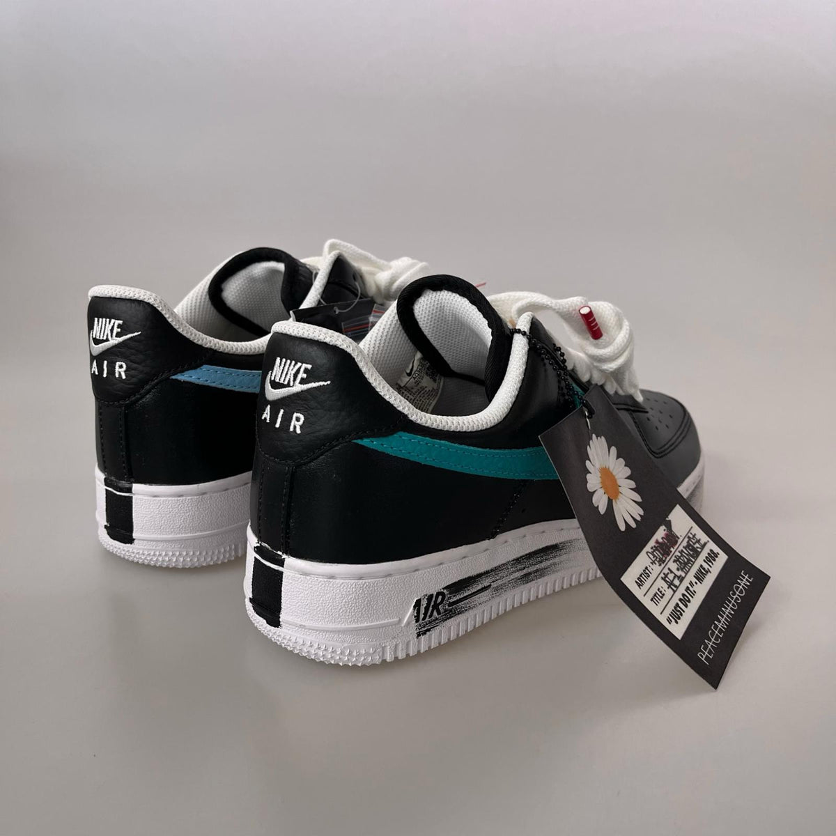 スニーカー ×PEACEMINUSONE AF1 PARANOISE (26.5) 26.5cm (US8 1/2 UK8 EU43) ブラック