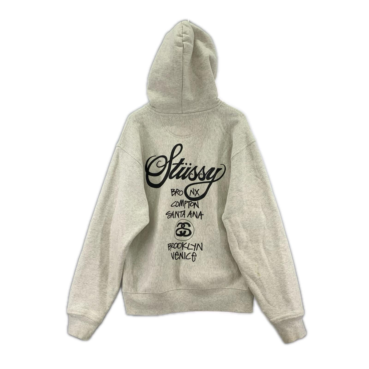 パーカー STUSSY World Tour Hoodie パーカー(L) L グレー