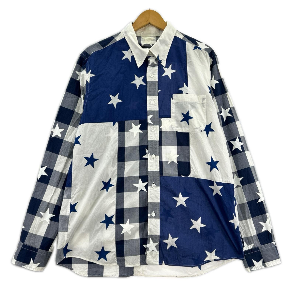 長袖シャツ SOPHNET. 星柄シャツ(L) L