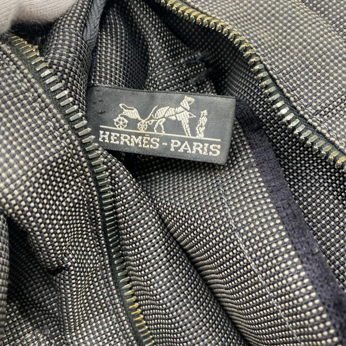 HERMES エールライン 黒 バッグ