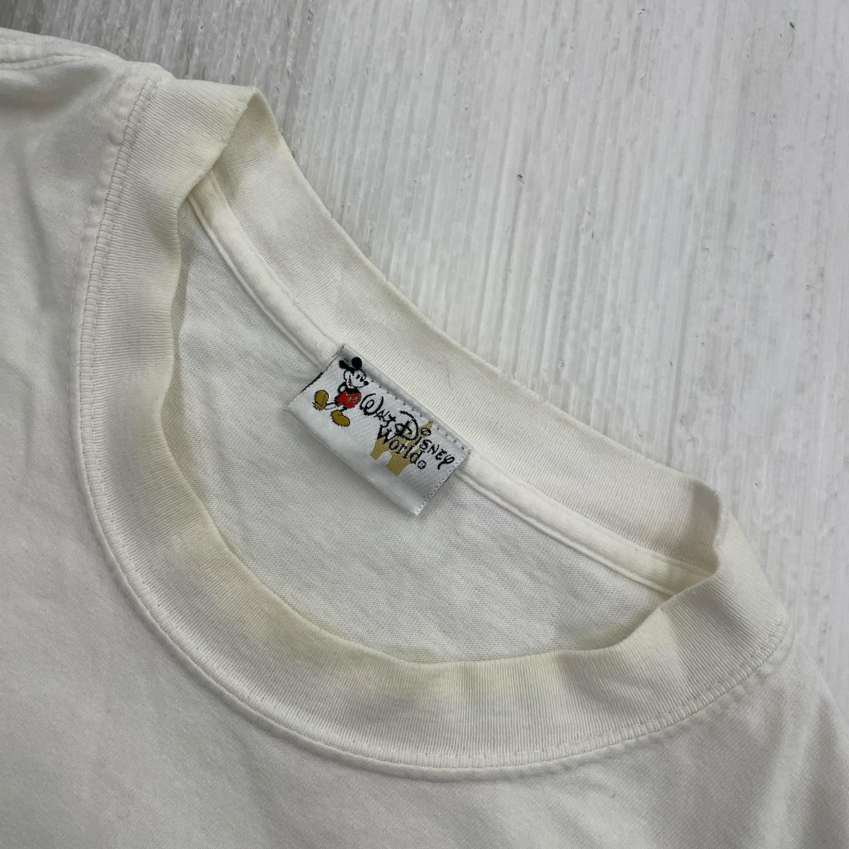 半袖Tシャツ Disney Epcot 2000 USA製 プリントTEE 白 (XL) ホワイト