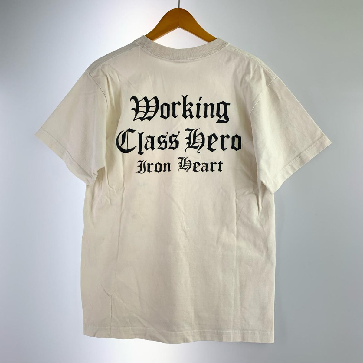 半袖Tシャツ プリント TEE 白 S ホワイト