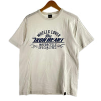 半袖Tシャツ プリント TEE 白 M ホワイト