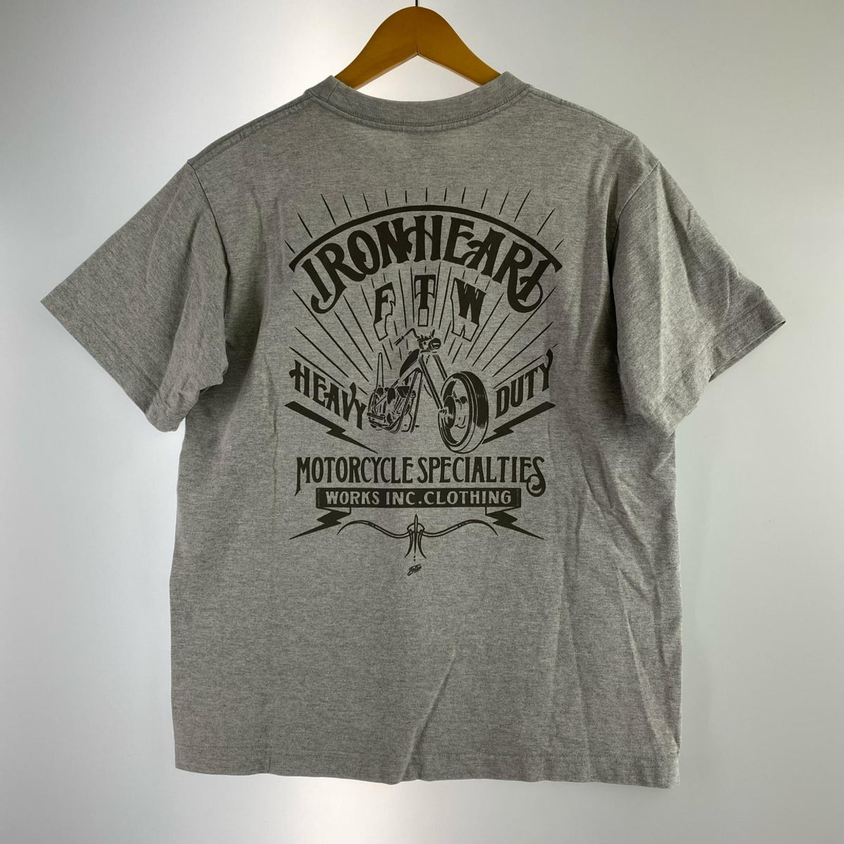 半袖Tシャツ プリント TEE S グレー