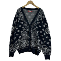 カーディガン Bandana Cardigan (M) M ブラック