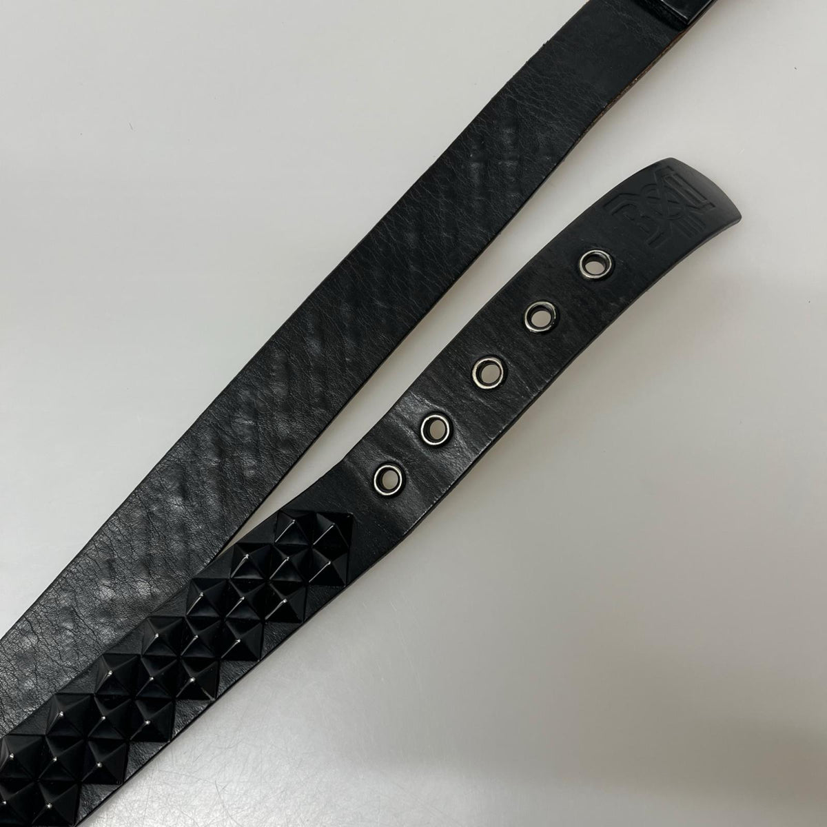 その他アクセサリー スタッズベルト ブラック