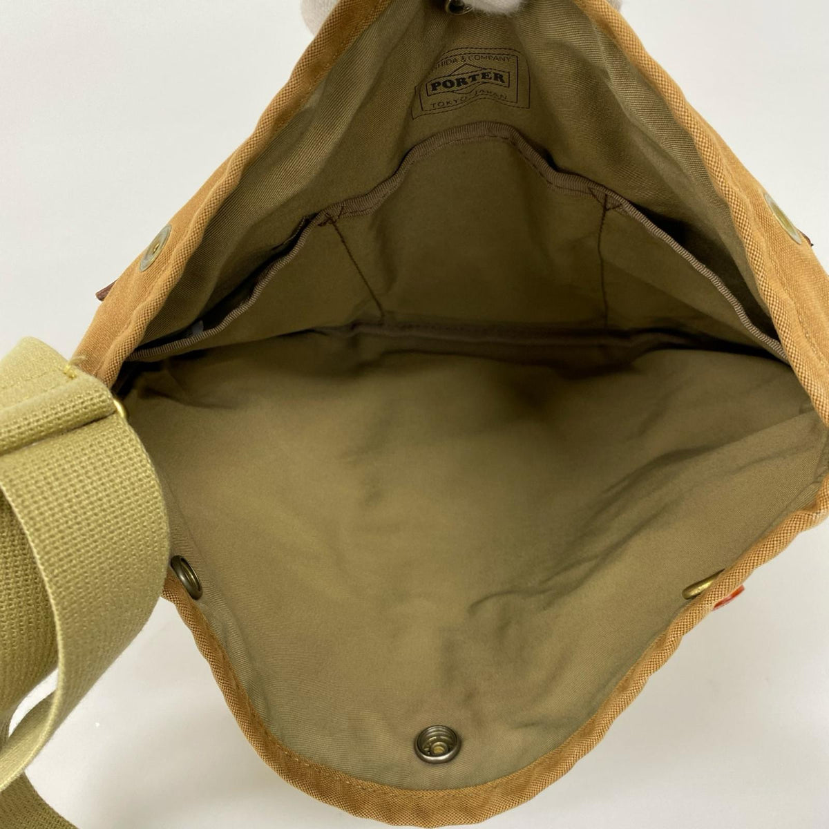 ショルダーバッグ PORTER コッピ サコッシュ キャメル