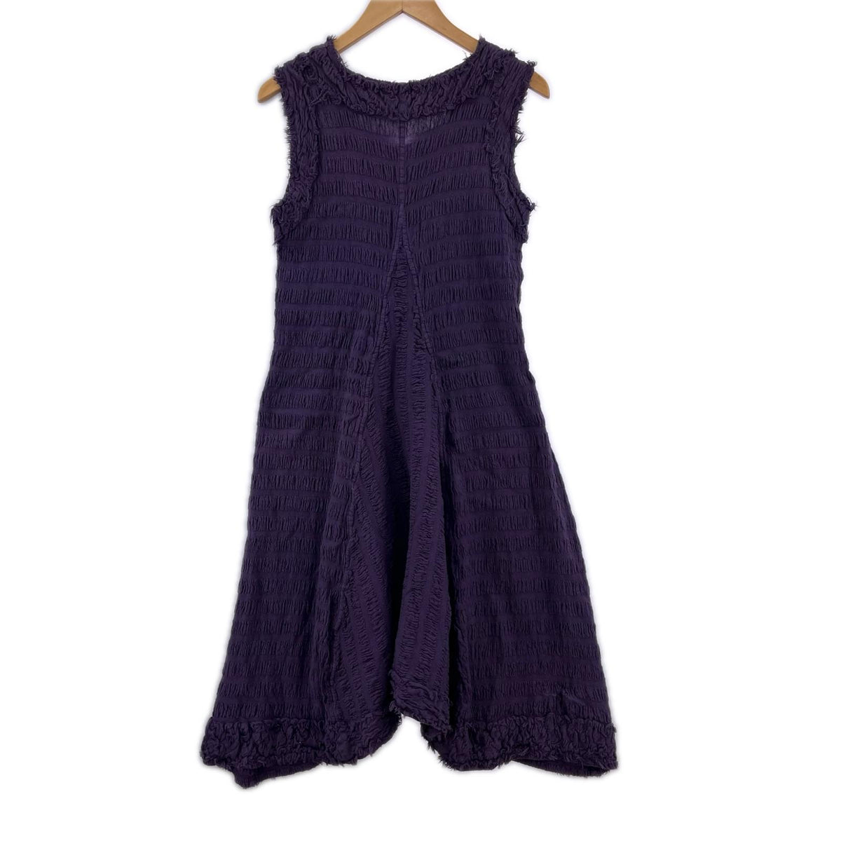 ワンピース ISSEY MIYAKE CAULIFLOWER ノースリーブワンピース パープル パープル