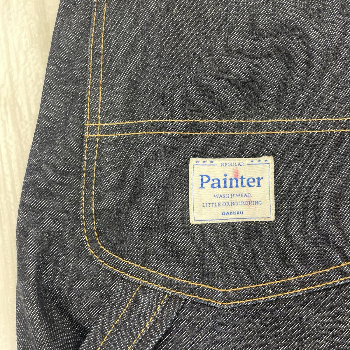 デニムパンツ Rigid Painter Denim Wide Pants (約32インチ) 27 ネイビー