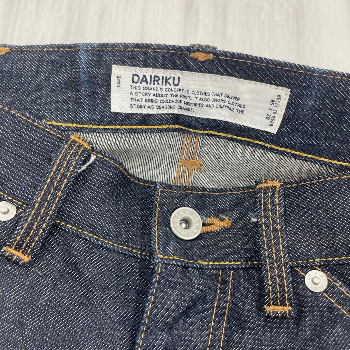 デニムパンツ Rigid Painter Denim Wide Pants (約32インチ) 27 ネイビー