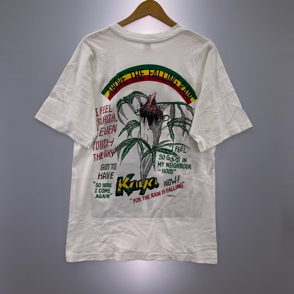 半袖Tシャツ ボブマーリー/ジャマイカ製/白 ホワイト