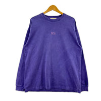 長袖Tシャツ パープルTEE M パープル