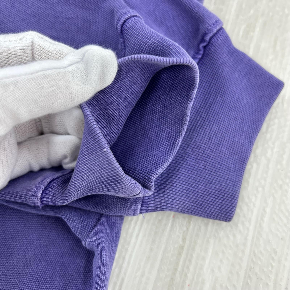 長袖Tシャツ パープルTEE M パープル