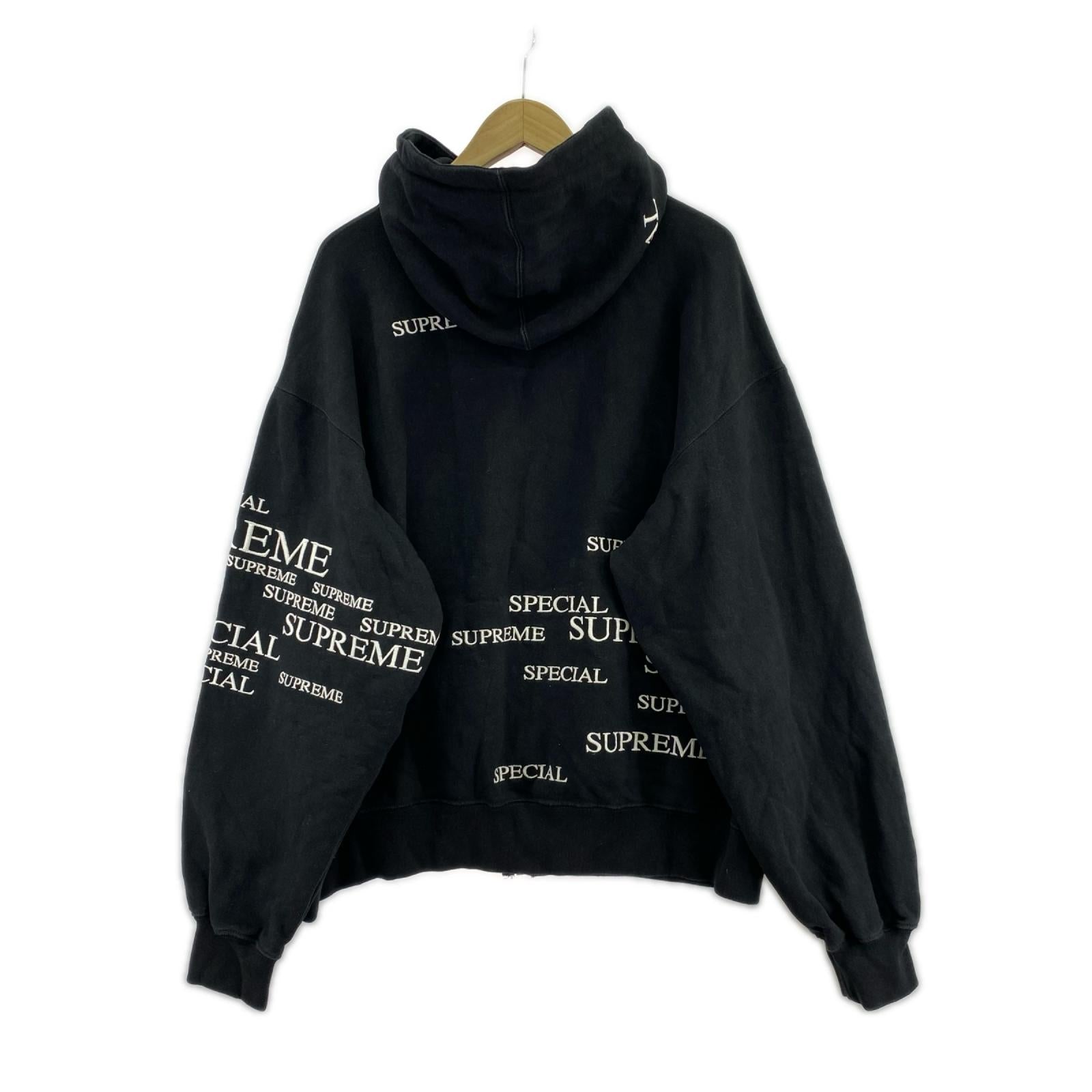 パーカー 24AW SPECIAL ZIP UP HOODED 黒 XL ブラック