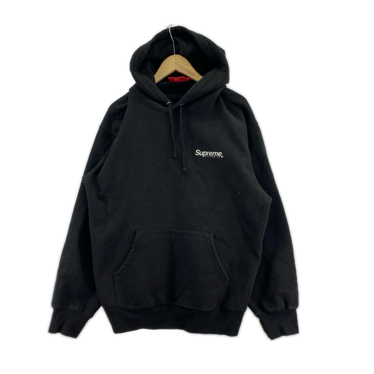 パーカー 23ss WORLDWIDE HOODED 黒 L L ブラック