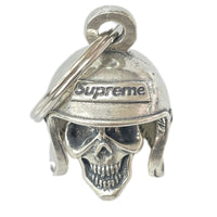 ウォレットチェーン Skull Bell Keychain シルバー