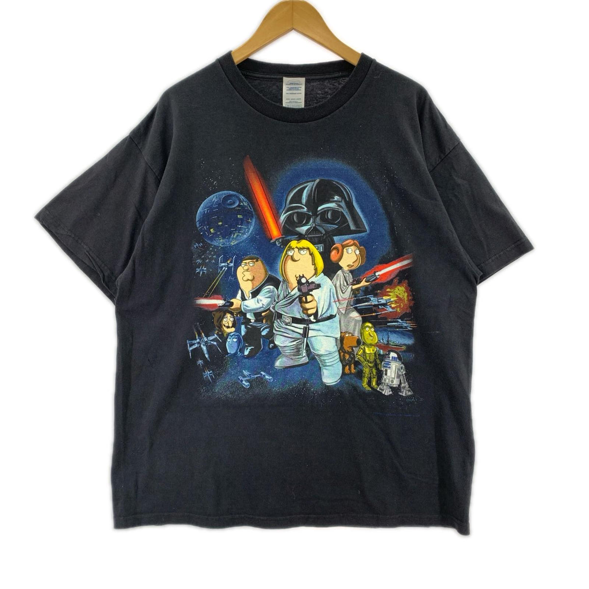 半袖Tシャツ DELTA Family Guy(XL)ブラック ブラック