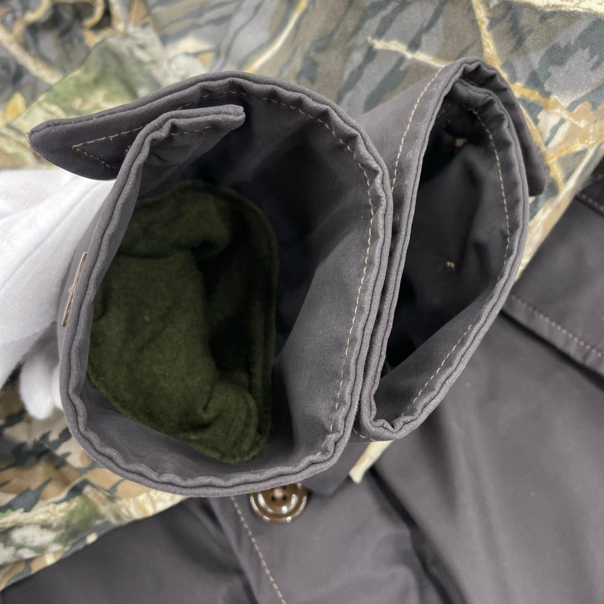 ミリタリージャケット mt.trooper parka camo (S) S