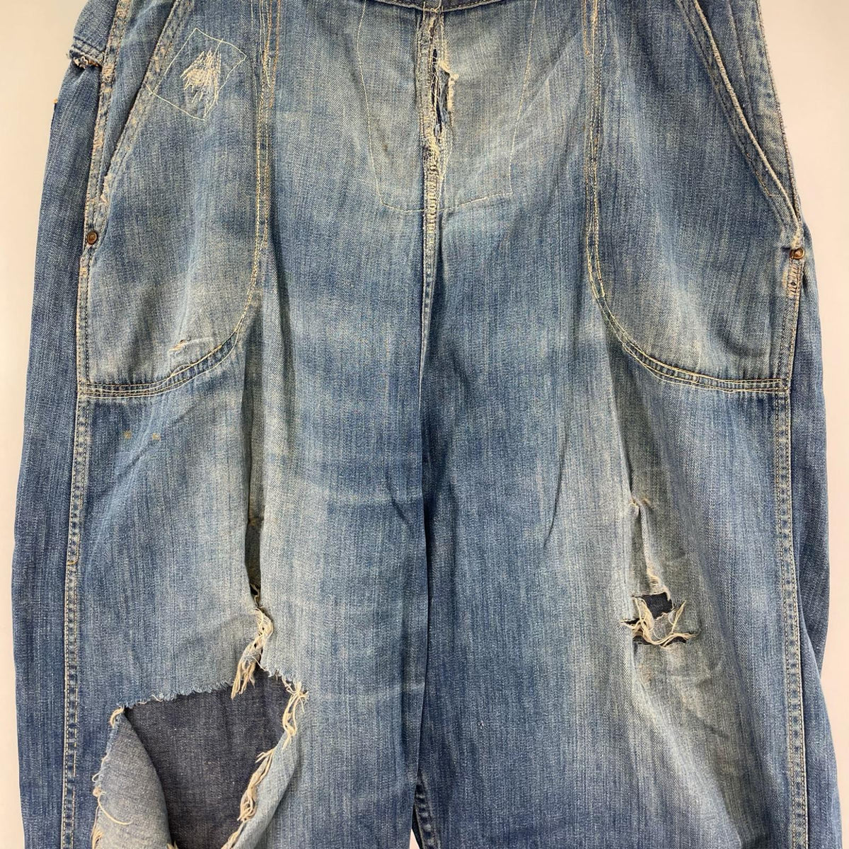 デニムパンツ STOCKTON OF DALLAS ランチデニム (実寸35)