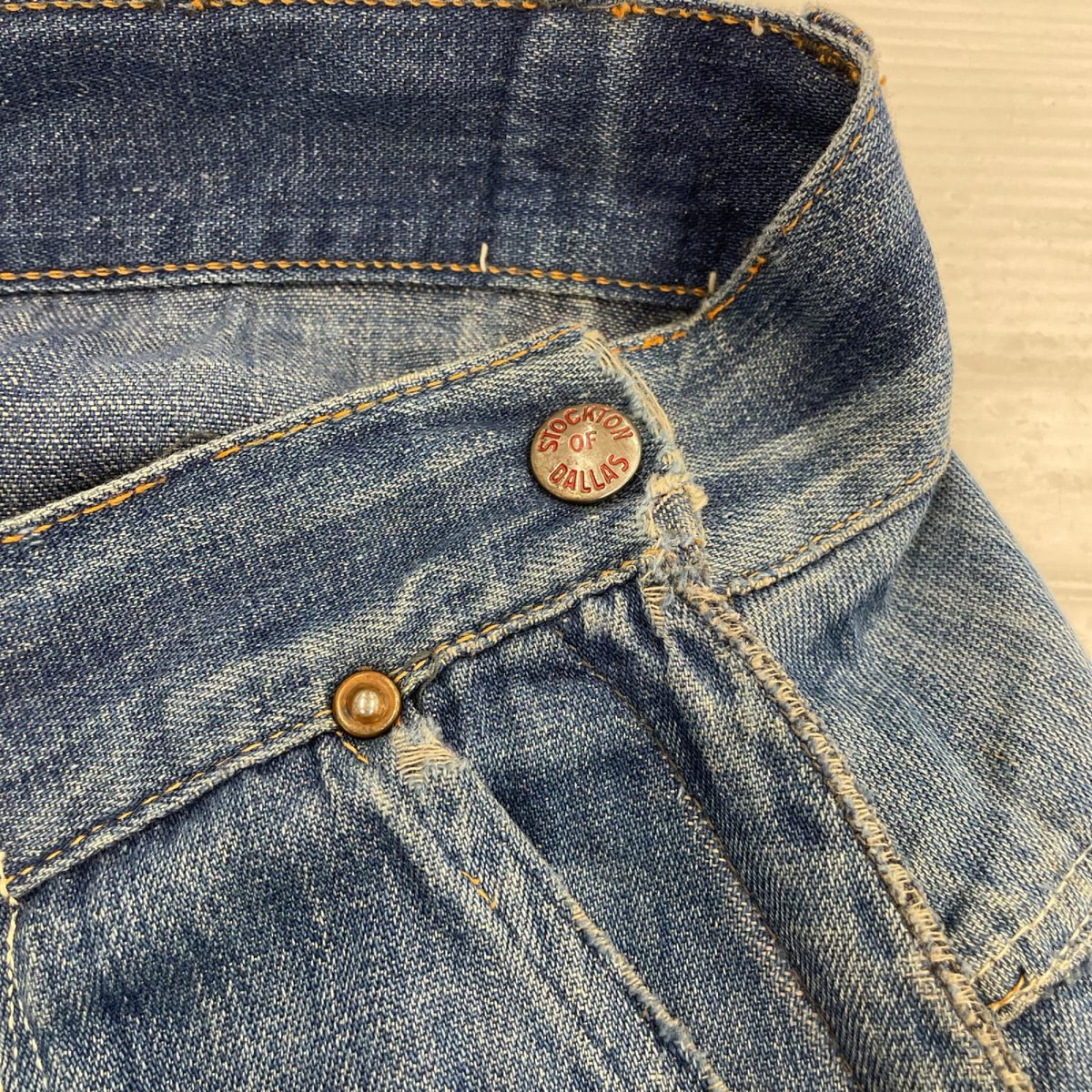 デニムパンツ STOCKTON OF DALLAS ランチデニム (実寸35)