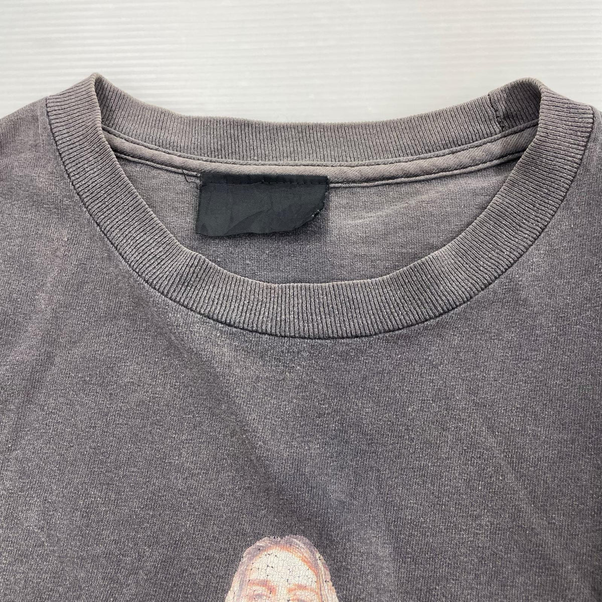半袖Tシャツ 90s Kurt Cobain FUCK YOU Tシャツ グレー