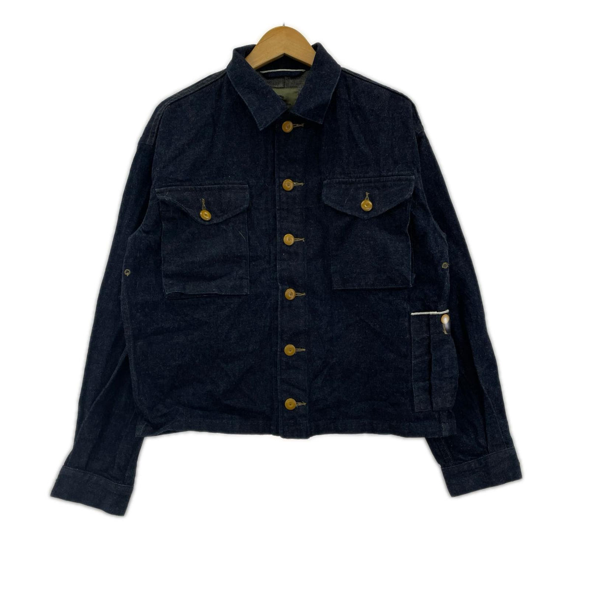 デニムジャケット BATTLE DRESS JACKET LOOSE DENIM 48